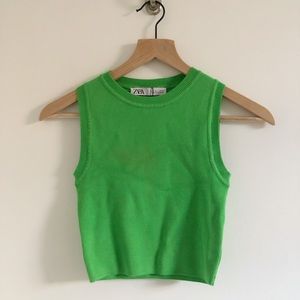 Zara crop tank